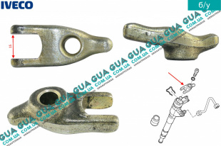 Бугель крепления форсунки ( зажым / держатель )   