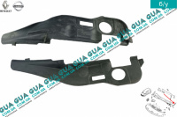 Пластик / накладка  под лобовое стекло левый 