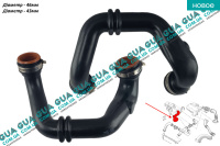 Патрубок от впускного коллектора до турбины Renault / РЕНО CLIO II / КЛИО 2 1.9DTI (1870 куб.см.)