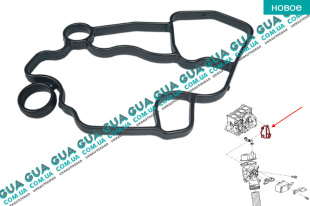 Прокладка корпуса масляного фильтра ( блока )   