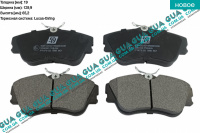 Тормозные колодки передние LUCAS