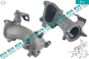 Выпускной патрубок турбины ( колено / фланец )   