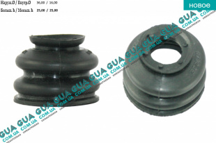 Пыльник рулевого наконечника D16x36 H26 ( универсальный ) 1 шт   