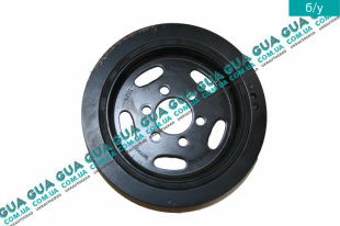 Шкив коленвала демпферный 6 ручейков ( Шкив коленчатого вала )	 Jaguar / ЯГУАР XF SPORTBRAKE 3.0D (2993 куб.см.)