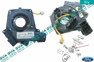 Шлейф AIRBAG Ford / ФОРД TRANSIT 2006- / ТРАНЗИТ 06- 3.2TDCI (3199 куб.см)