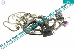 Электропроводка двигателя с блоком предохранителей ( проводка моторная )   