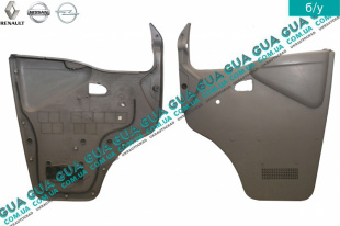  Обшивка передней правой двери ( карта, панель )   