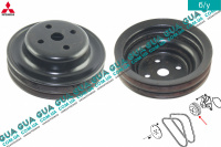 Шкив водяного насоса ( помпы ) Mitsubishi / МИТСУБИСИ PAJERO III 2000-2006 / ПАДЖЕРО 3 00-06 3.2DI-D (3200 куб.см.)