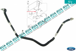 Трубка / патрубок кондиционера ( шланг  )   