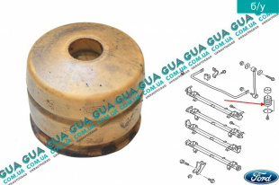 Отбойник рессоры задней подвески / Буфер   
