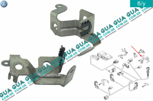 Кронштейн датчика положения коленвала   