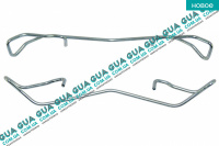 Пружина тормозного суппорта переднего 1 шт. ( ATE ) Volvo / ВОЛЬВО V40 2000-2004 1.8 (1731 куб.см.)