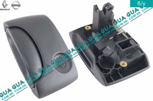 Ручка боковой ( сдвижной ) правой двери наружная   