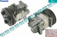 Компрессор кондиционера Mazda / МАЗДА 626 1997-2002 2.0Turbo DI (1998 куб. см.)