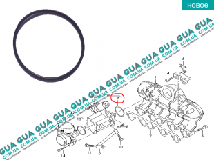 Прокладка клапана EGR ( задняя )   