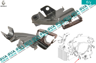 Кронштейн крепления осушителя кондиционера   