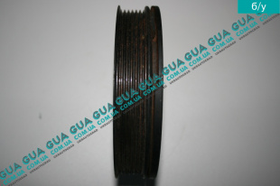 Шкив коленвала демпферный 6 ручейков ( Шкив коленчатого вала )   