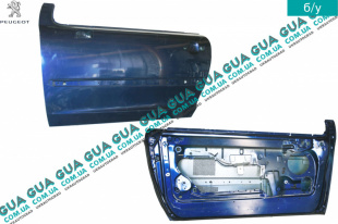 Дверь передняя левая ( купе-кабриолет )   