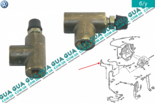 Трубка / тройник прокачки сцепления   