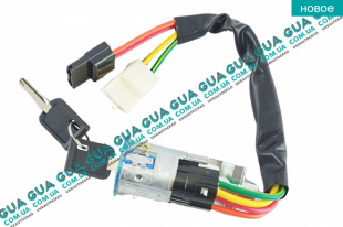 Замок зажигания ( контактная группа / замок вала рулевого колеса )   