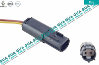 Фишка / разъем датчик з проводами / штекер положения коленвала / датчика уровня масла поддона 2 контакта Volvo / ВОЛЬВО V40 2000-2004 1.9DI (1870 куб.см.)