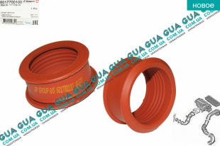 Патрубок / кольцо уплотнительное / прокладка турбины ( сальник патрубка / трубка / шланг )   