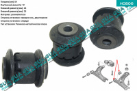 Сайлентблок переднего рычага ( передний ) 1шт.