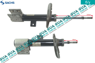 Амортизатор газовый передний правый ( стойка )   