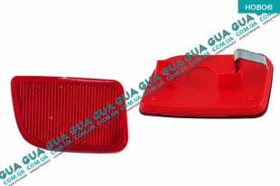 Отражатель заднего бампера ( катафот левый )   