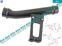 Патрубок интеркулера нижний от турбины к радиатору