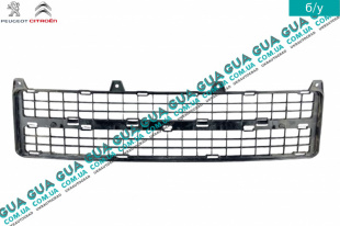 Решетка в бампер Peugeot / ПЕЖО PARTNER M59 2003-2008 / ПАРТНЕР М59 03-08 1.9D (1868 куб.см.)