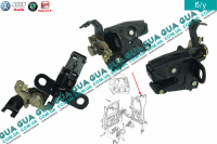 Замок двери задней правой распашной верхний VW / ВОЛЬКС ВАГЕН TRANSPORTER V 2003- / ТРАНСПОРТЕР 5 03- 2.0TDI (1968 куб.см.)