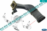 Воздуховод отопит печки ( правый ) Ford / ФОРД ESCORT 1995-2002 / ЭСКОРТ 95-02 1.4 (1391 куб.см.)