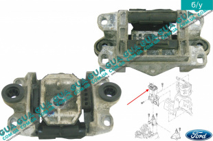 Подушка ( опора ) КПП левая Ford / ФОРД MONDEO III 2001-2007 / МОНДЕО 3 1.8TDCI (1753 куб.см.)