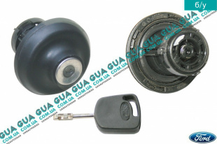 Крышка топливного бака Ford / ФОРД TRANSIT 2006- / ТРАНЗИТ 06- 3.2TDCI (3199 куб.см)