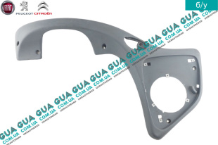 Декоративная накладка левой передней двери ( ручка карти )   