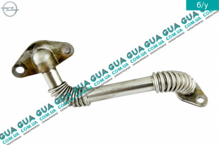 Трубка обратки масла с турбины ( слива масла )   