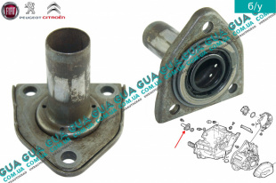 альник первичного вала ( лейка / направляюча втулка выжимного подшипника )   