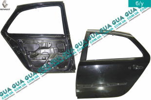 Дверь задняя левая лифтбэк   