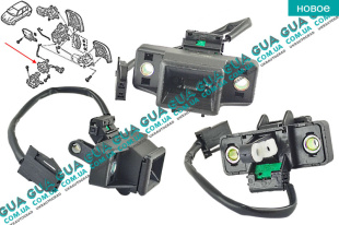 Замок задней двери / ляды / крышки багажника электрический   