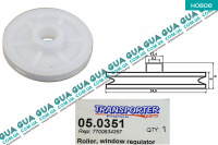 Направляющий ролик стеклоподъемника
