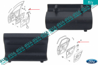 Молдинг ( накладка ) передней / задней двери Ford / ФОРД MONDEO III 2001-2007 / МОНДЕО 3 1.8SCI (1798 куб. см.)