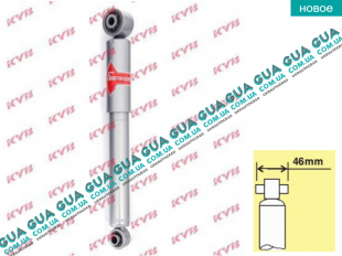 Амортизатор задний газовый ( стойка ) ( втулка-46mm )   