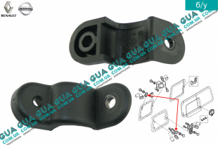 Петля / фиксатор  стекла ( форточки ) двери   