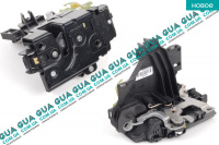 Замок передней правой двери ( без центрального замка ) Seat / СЕАТ IBIZA IV 2008-2017 1.4TDI (1422 куб.см.)