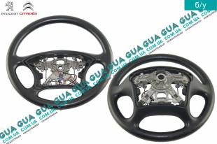 Руль под AirBag ( под перешив ) Peugeot / ПЕЖО PARTNER M59 2003-2008 / ПАРТНЕР М59 03-08 1.9D (1868 куб.см.)