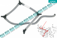 Трубка топливная обратки ( возвратка )  шланг форсунок 07-