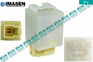Реле поворотов ( 3 контакта ) Mazda / МАЗДА 323 F 1998-2004 1.4 (1324 куб.см.)
