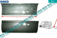 Молдинг / накладка ( листва ) кузова левая задняя L=1280 h 423 Iveco / ИВЕКО DAILY IV 2006-2011 / ДЭЙЛИ Е4 06- 3.0HPI (2998 куб.см.)