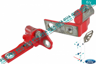 Петля ( навес ) правой двери задней нижняя   